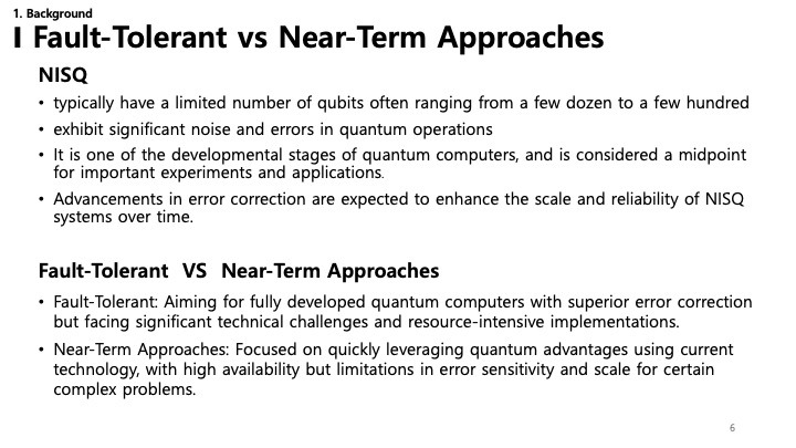NISQ vs Fault-Tolerant Details