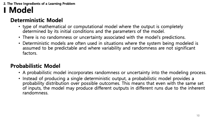 Model Types Slide