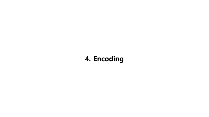 Encoding Title Slide